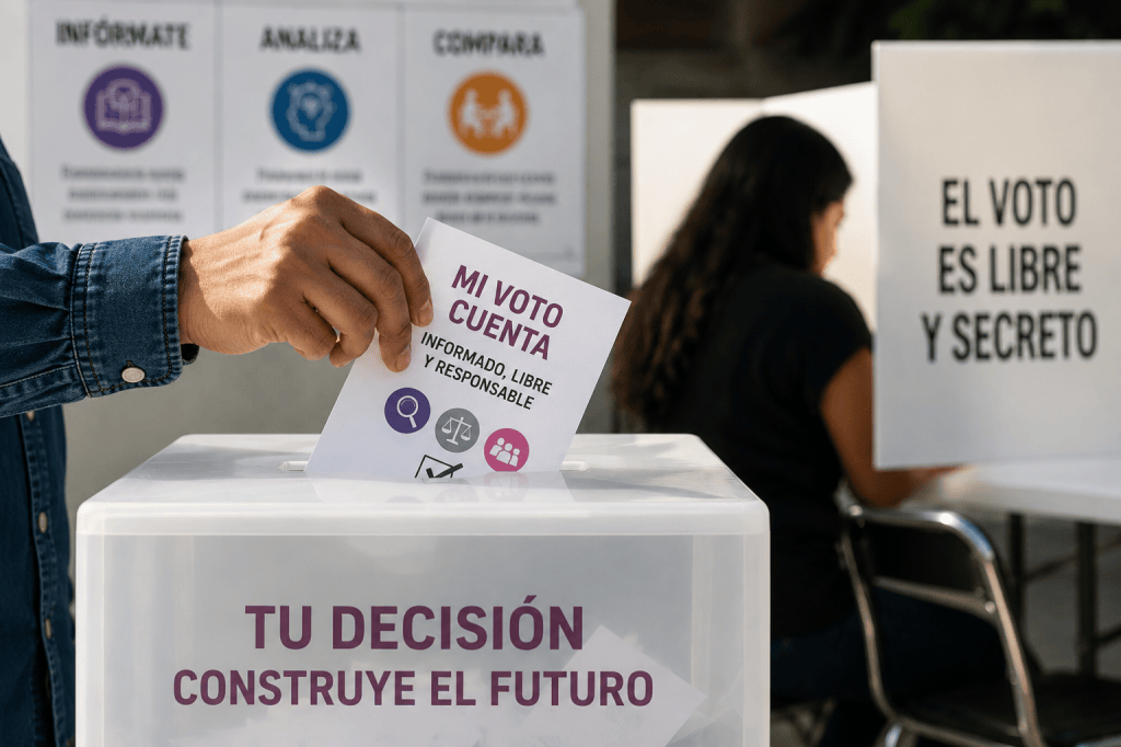 La importancia de votar con información y responsabilidad